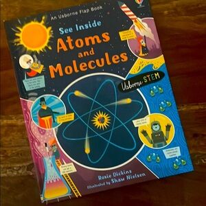 Usborne STEM See Inside Atoms and Molecules Book
